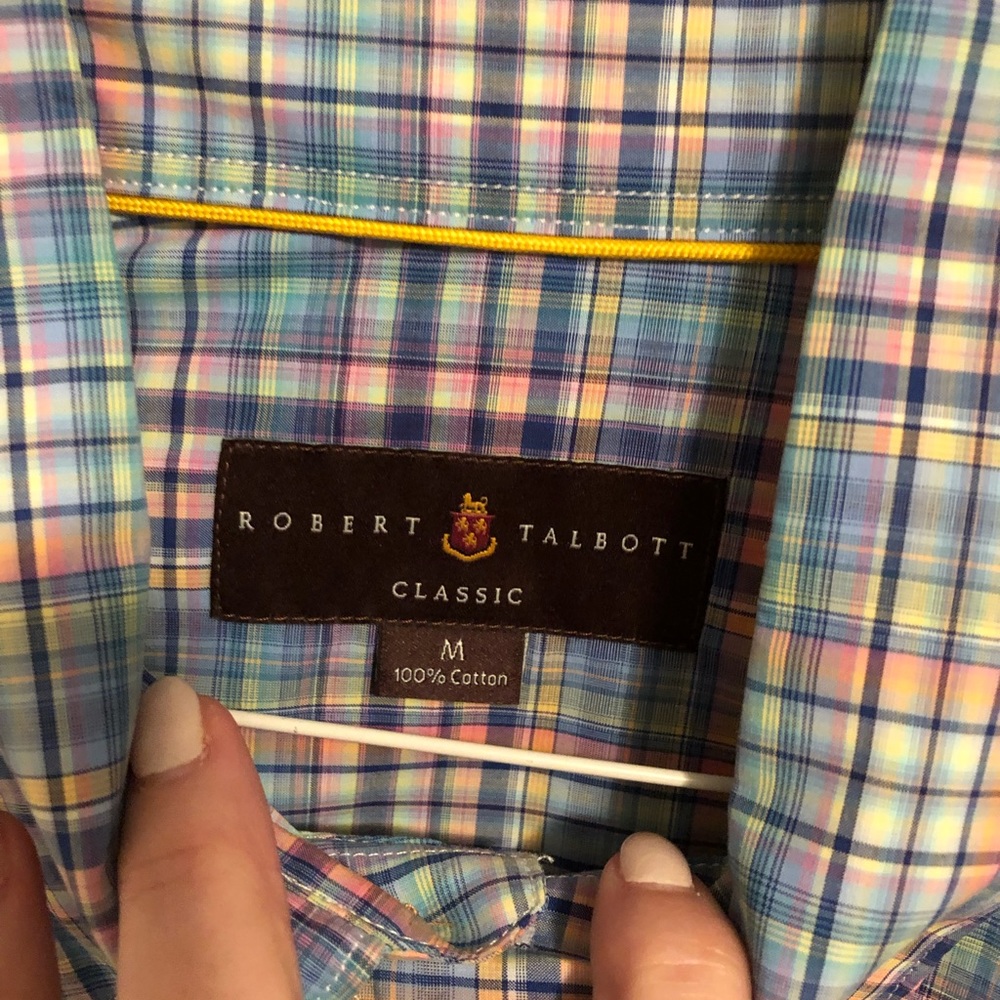 Robert Talbott Multi Color Button Down - image 2